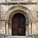 Le porche de l'église