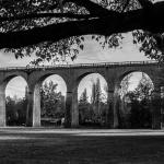 Lever du jour sur le viaduc