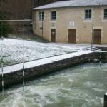 l'hiver à la base kanoé