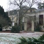 mairie sous la neige