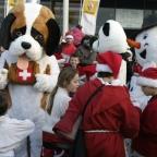 Les pères noël de Saint-Benoît